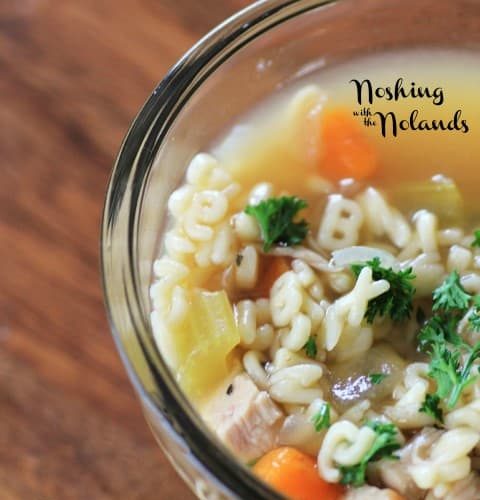 Slow Cooker Alphabet Soup