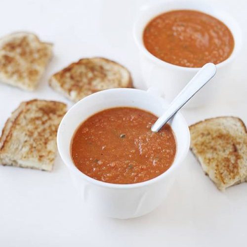 Tomato Vegetable Soup | Laura Fuentes